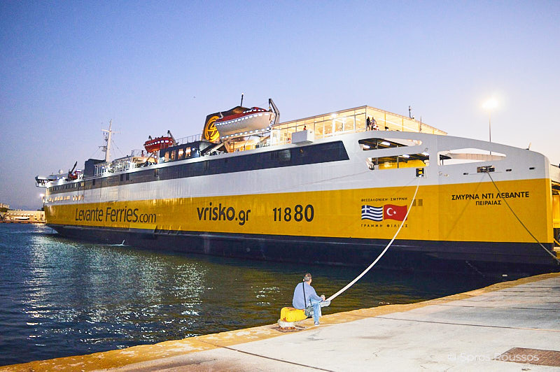 DI service on the SMYRNA LEVANTE – Ferries\' enters Levante line Thessaloniki Izmir RoPax
